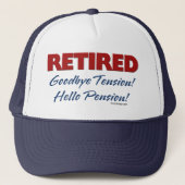 Gepensioneerd: Tot ziens Hallo Pensioen! Trucker Pet (Voorkant)