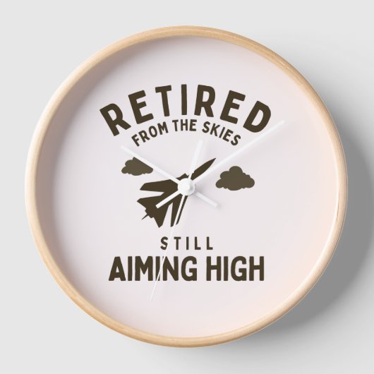 Gepensioneerd uit hemel grappige luchtmacht pensio (Voorkant)