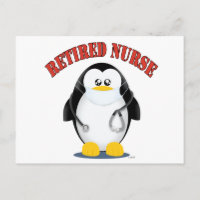 Gepensioneerd verpleegster Penguin