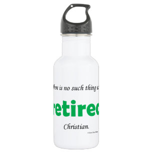 gepensioneerd waterfles