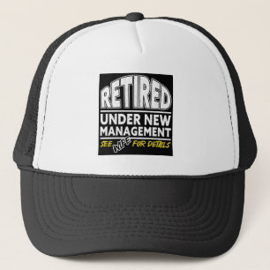 Gepensioneerd Zie Vrouw voor details Pensioen Vint Trucker Pet