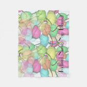 Gepensioneerd Zurse Fleece Blanket Light Grey (Voorkant)