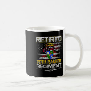 Gepensioneerde 75th Ranger Regiment Veteraan Patri Koffiemok