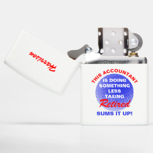 Gepensioneerde accountant Funny Retirement Gezegde