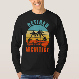 Gepensioneerde architect Funny Architecture Happy T-shirt