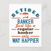 Gepensioneerde bankier pensioen gelukkiger