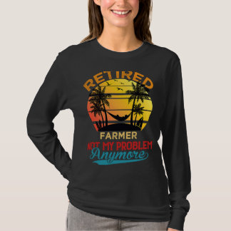 Gepensioneerde Boer niet meer mijn probleem T-shirt