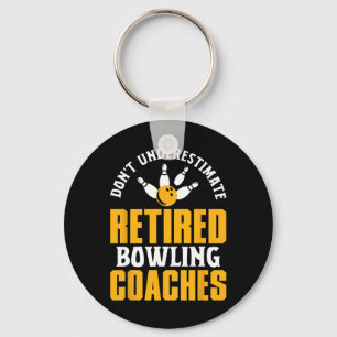 Gepensioneerde Bowlingcoach Zegt Pensioen Leuk Spo Sleutelhanger