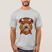 Gepensioneerde brandweerman t-shirt (Voorkant)