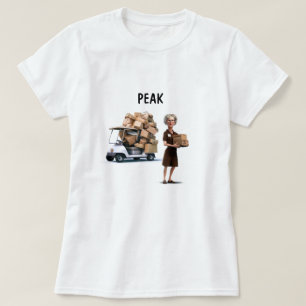 Gepensioneerde Damesbezorger T-shirt