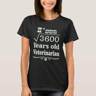 Gepensioneerde dierenarts, pensionering, dierenart t-shirt