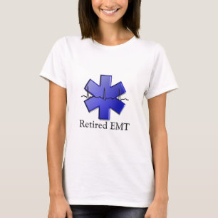 Gepensioneerde EMT-cadeaus T-shirt