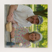 Gepensioneerde foto toevoegen Aanpassen Legpuzzel (Horizontaal)