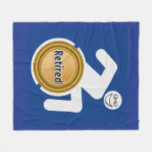 Gepensioneerde gehandicapte fleece deken (Voorkant (Horizontaal))