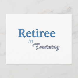 Gepensioneerde in Opleiding Briefkaart