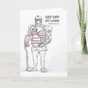 Gepensioneerde Ironman-kaart Kaart