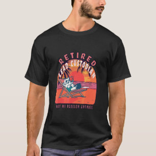 Gepensioneerde leidinggevende functionaris pensio t-shirt