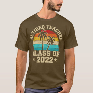 Gepensioneerde lerarenklasse 2022 t-shirt