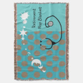 Gepensioneerde medische professionele tas deken (Voorkant Verticaal)