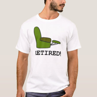Gepensioneerde objecten t-shirt