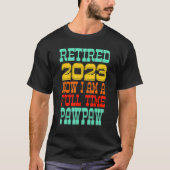 Gepensioneerde Pawpaw 2023 T-shirt (Voorkant)