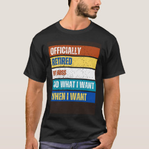 Gepensioneerde Pit Boss Pensioen Gepensioneerde Pi T-shirt