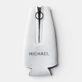 Gepensioneerde postbeambte Mailman Retirement Flesjeskoeler (Achterkant)