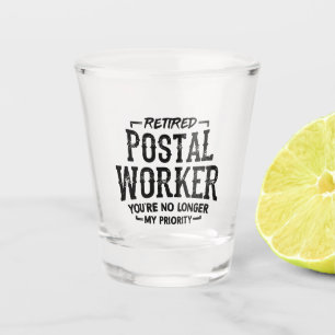 Gepensioneerde Postbode Is Niet Meer Mijn Priorit Shot Glas