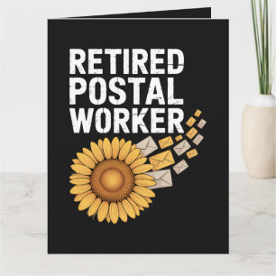 Gepensioneerde Postbode Kaart