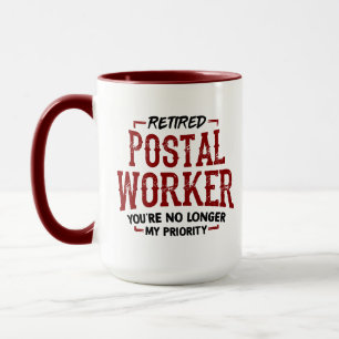 Gepensioneerde Postmedewerker Niet Meer Mijn Prio Mok