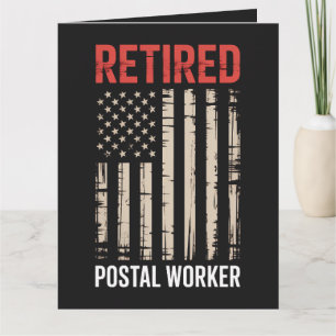 Gepensioneerde Postmedewerker Pensioen Kaart