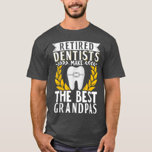 Gepensioneerde tandarts Opa Opa Dental Retirem T-shirt