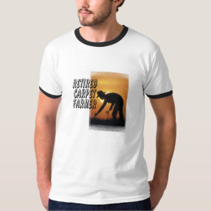 Gepensioneerde tapijtveer t-shirt
