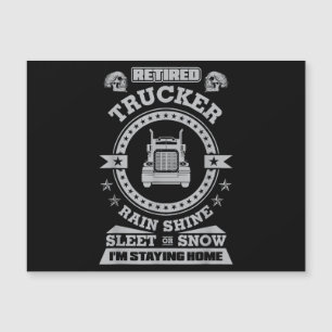 Gepensioneerde Trucker shirten Funny Truck chauffe