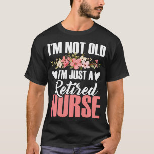 Gepensioneerde Verpleegkundige Verpleegkundige Pen T-shirt