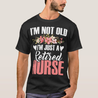 Gepensioneerde Verpleegkundige Verpleegkundige Pen T-shirt