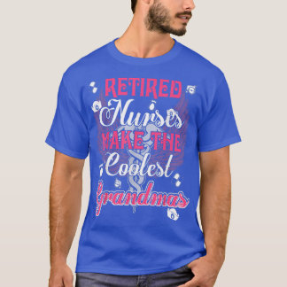 Gepensioneerde verpleegkundigen maken de oudste gr t-shirt