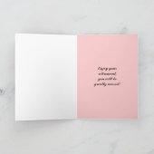 Gepensioneerde Verpleegster Gedicht geschenken doo Kaart (Binnen)