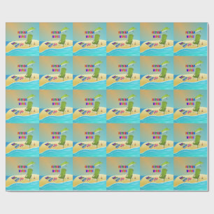 Gepensioneerde zuster, Fun in Sun Cadeaupapier