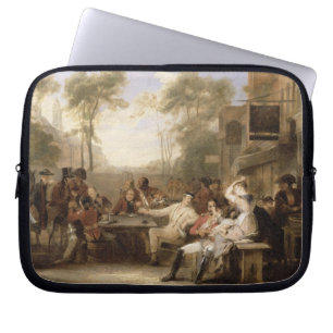 Gepensioneerden van Chelsea die de Gazette Announc Laptop Sleeve