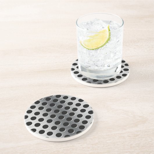 geperforeerd metaalgraat zandsteen onderzetter (Zijkant)