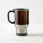 Gepersonaliseerd 15 ounce koffie mok Schuur Hout L (Links)