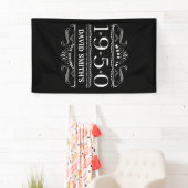 Gepersonaliseerd 1950 70e verjaardag spandoek (Insitu)