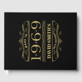 Gepersonaliseerd 1969 50e verjaardag gastenboek (Voorkant)