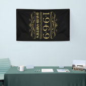 Gepersonaliseerd 1969 50e verjaardag spandoek (Beurs)