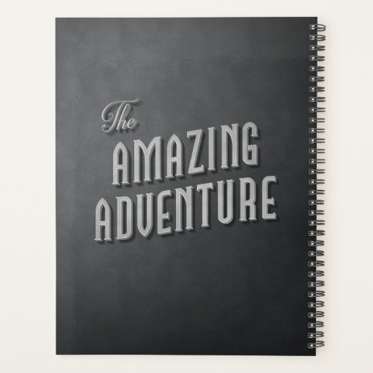 Gepersonaliseerd 2019 avontuur planner (Achterkant)