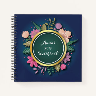 Gepersonaliseerd 2019 Sketchbook Notitieboek