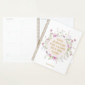 Gepersonaliseerd 2025 JW Jaar Tekst Psalm 96:8 Blo Planner (Display)