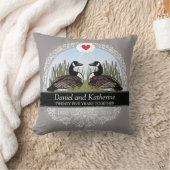 Gepersonaliseerd 25th Wedding Jubileum, ganzen Kussen (Deken)