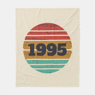 Gepersonaliseerd 30-jarig verjaardagsfeest fleece deken